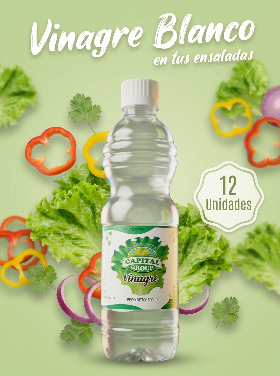 Vinagre Blanco Capital Group 0.50 Litros