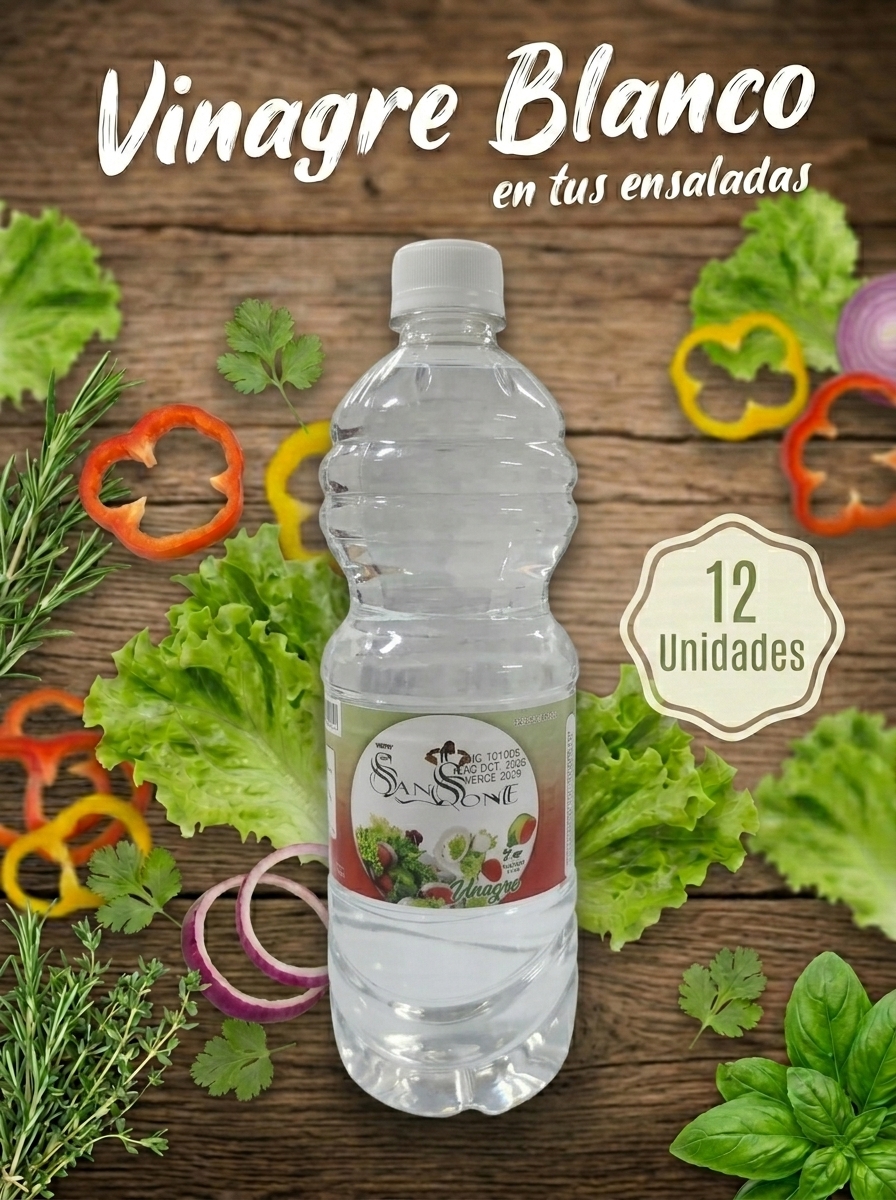Vinagre Blanco Sanssone 1 Litro